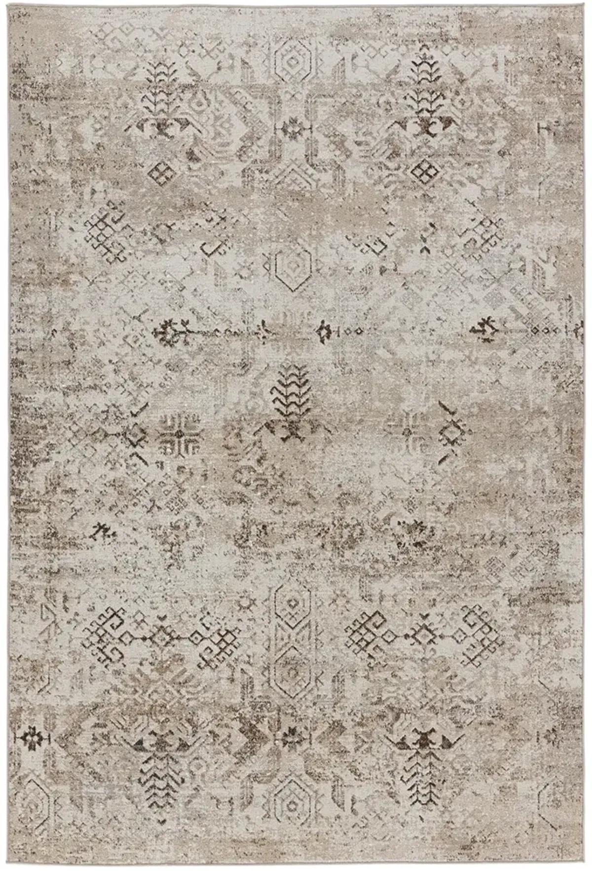 Nadine Kati Brown 2' x 6' Runner Rug