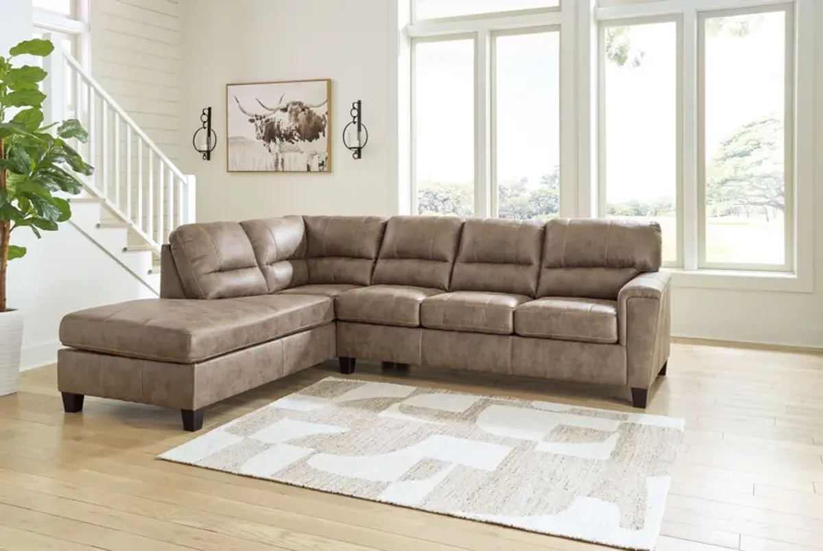 Navi 2-Piece Sectional Sofa Chaise