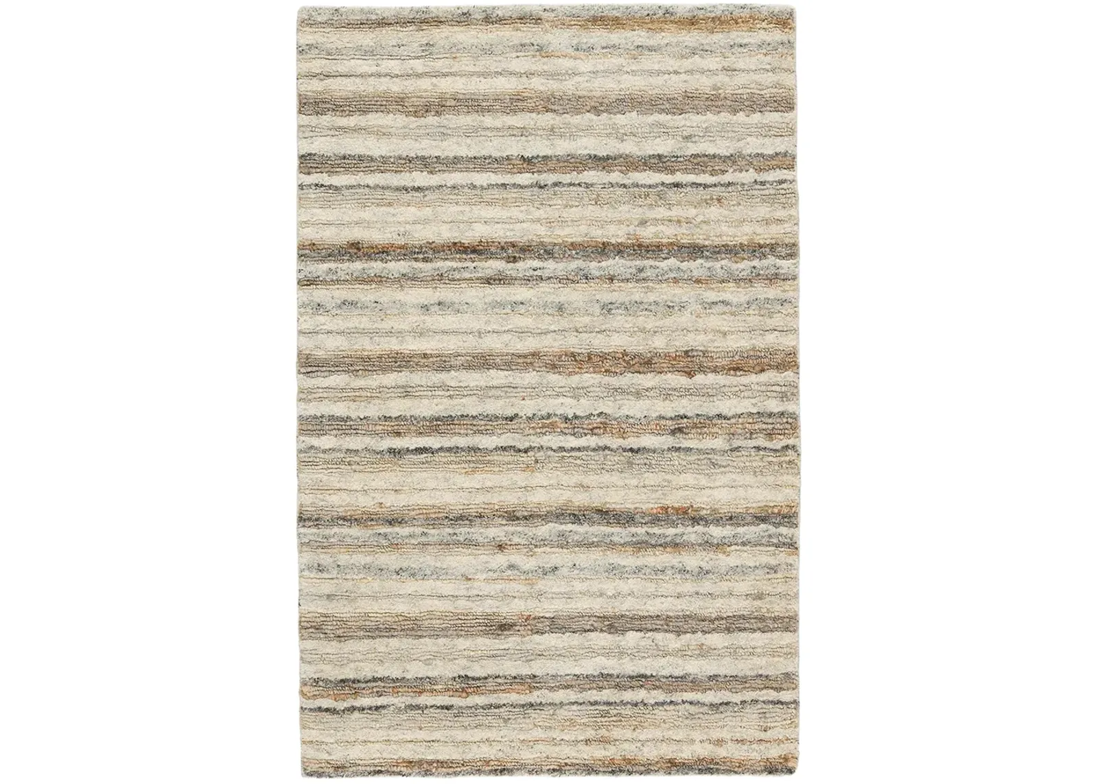 Hatha Tikka White 5' x 8' Rug