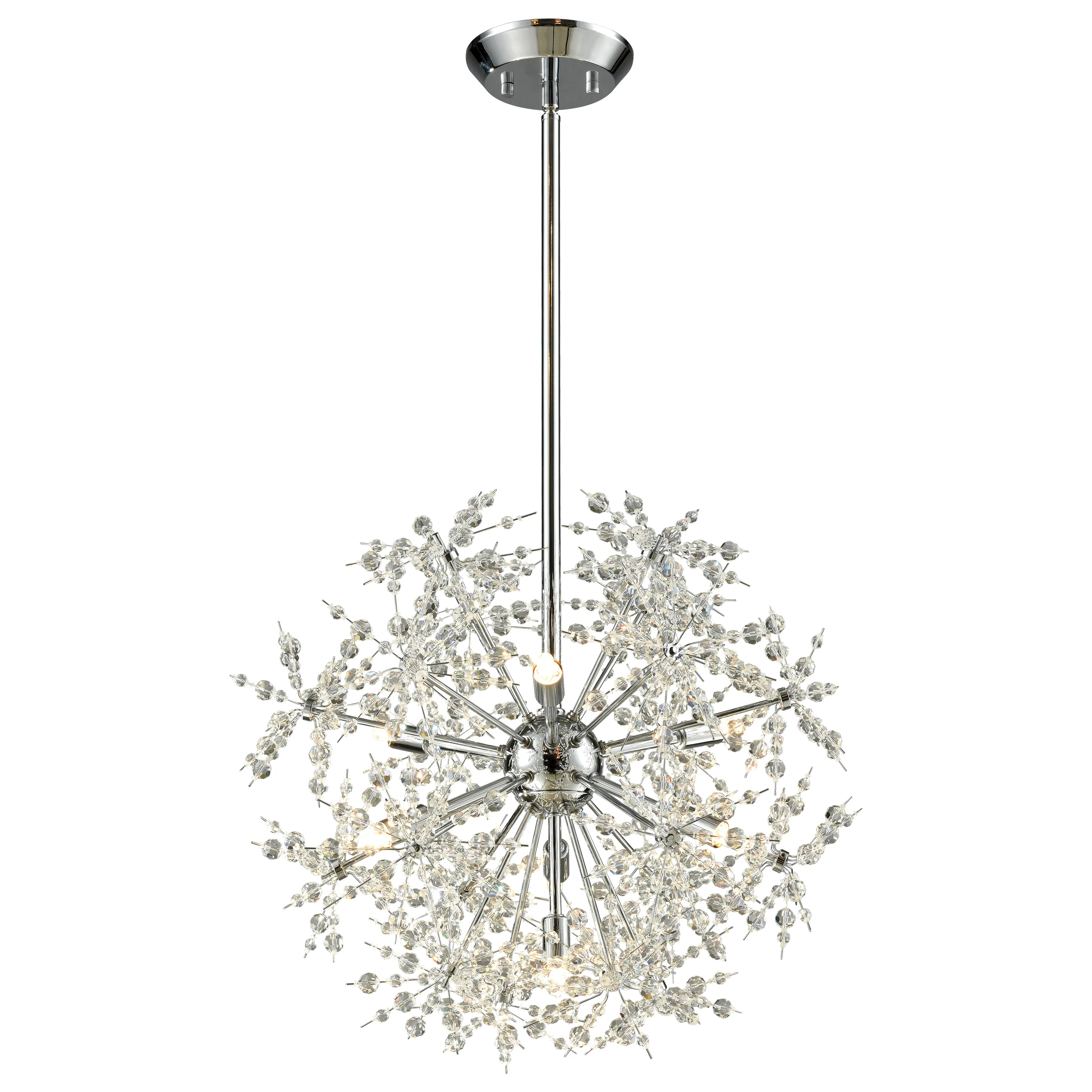 Snowburst 20'' Wide 7-Light Chandelier