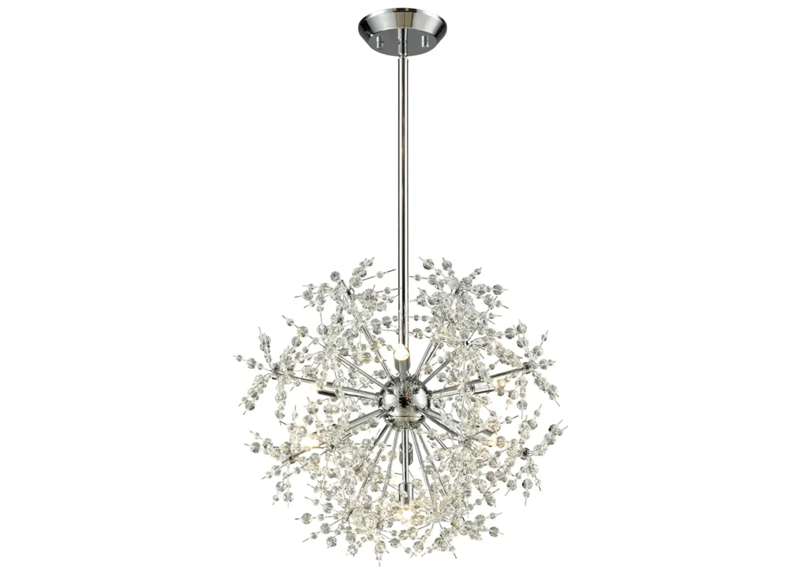 Snowburst 20'' Wide 7-Light Chandelier