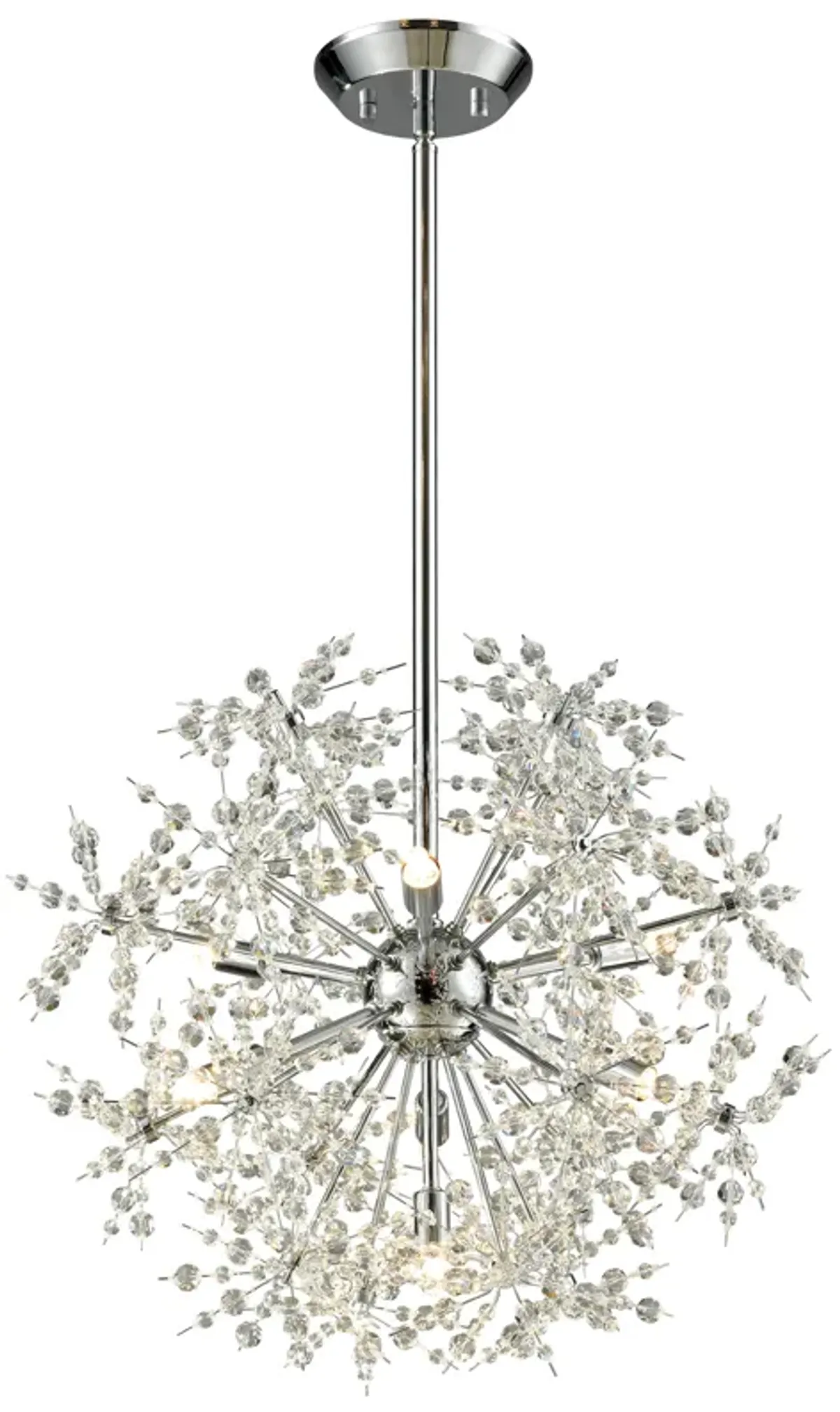 Snowburst 20'' Wide 7-Light Chandelier