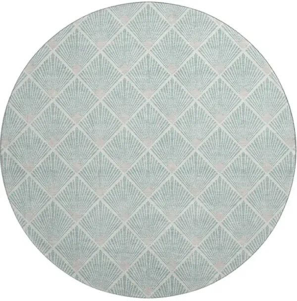 The Reserve TR9 Seafoam 8' Round Rug