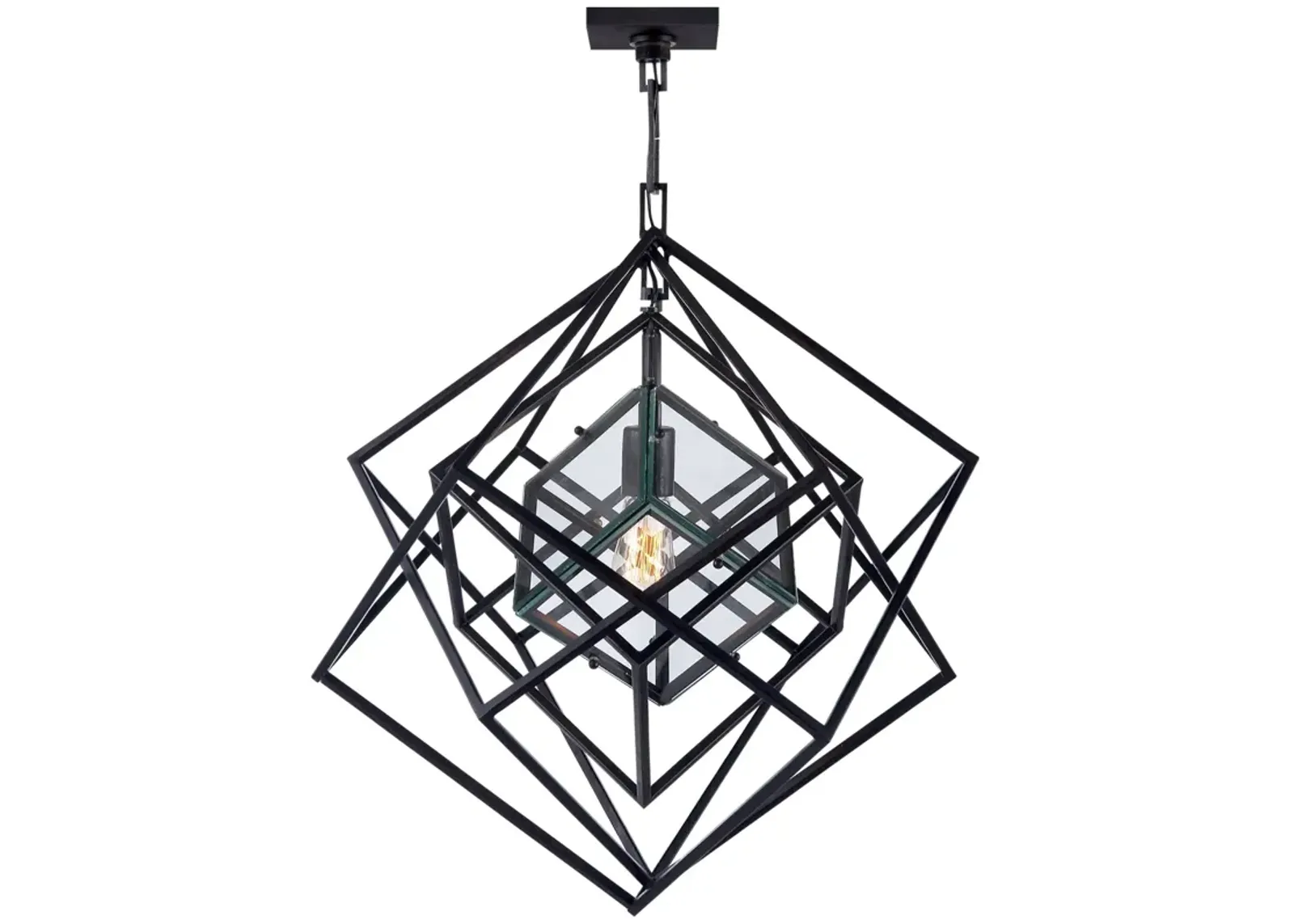 Cubist Small Chandelier