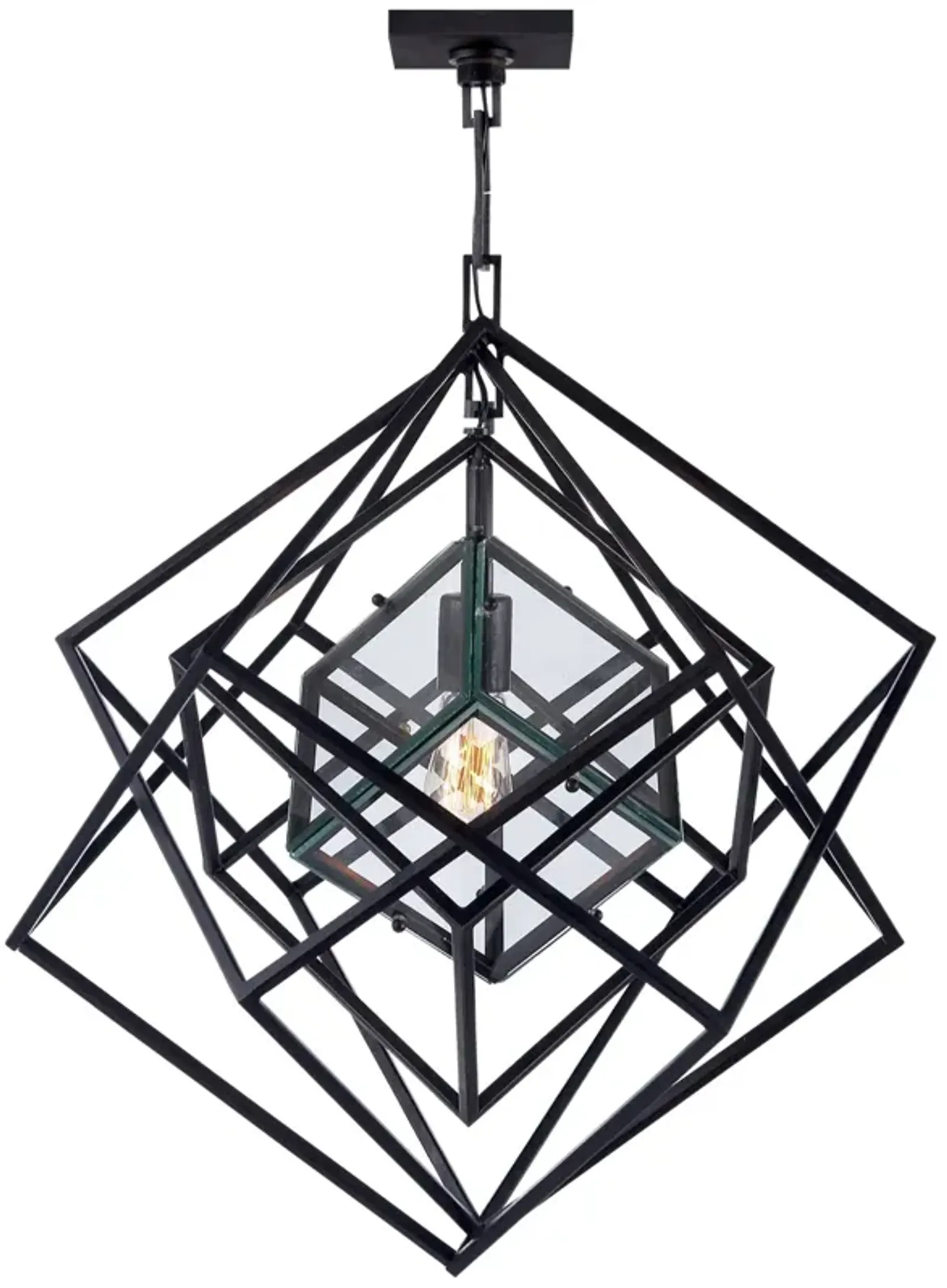 Cubist Small Chandelier