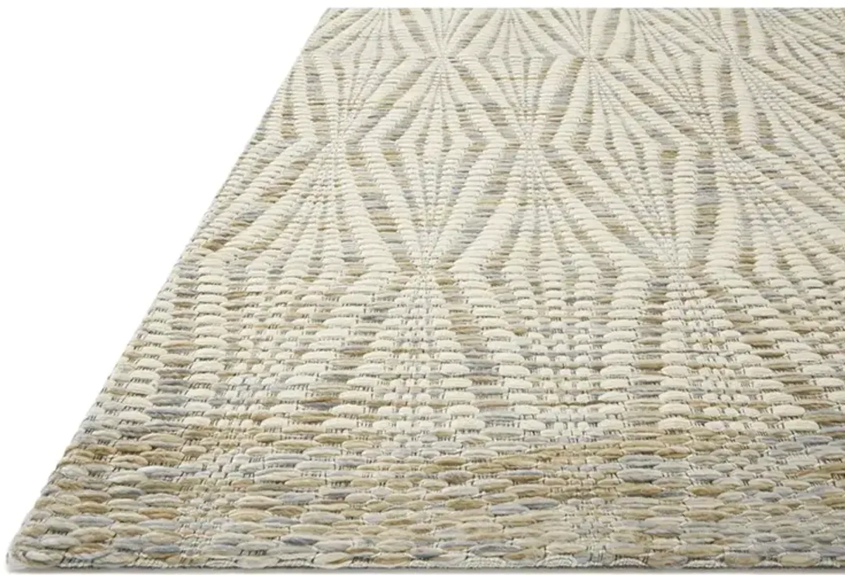 Kenzie KNZ01 Ivory/Sand 5' x 7'6" Rug