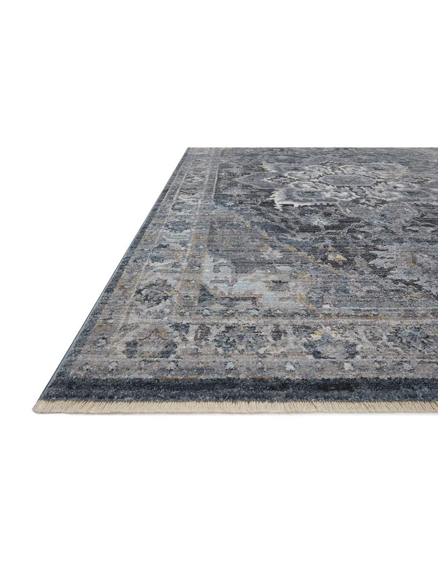 Samra Denim/Grey 9'6" x 13'1" Rug