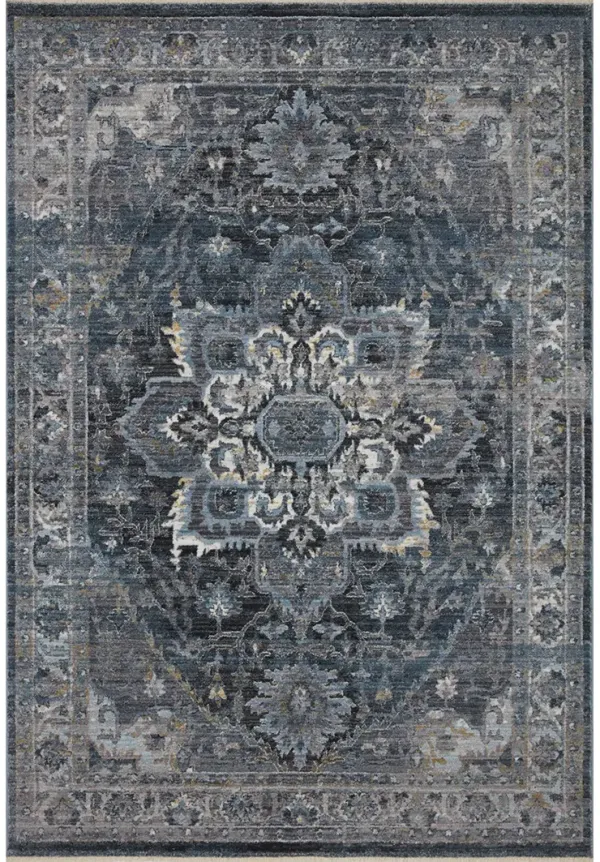 Samra Denim/Grey 9'6" x 13'1" Rug