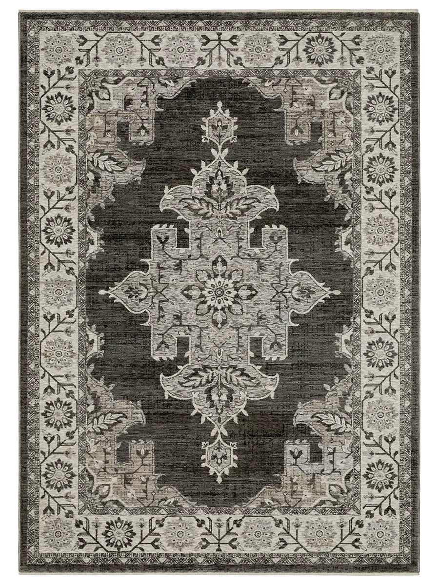 Chamberlain 6'7" x 9'6" Grey Rug