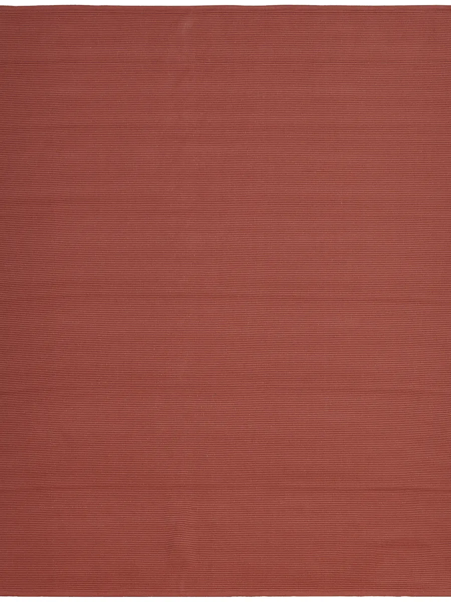 Theo 0827F 9' x 12' Red/Tan Rug