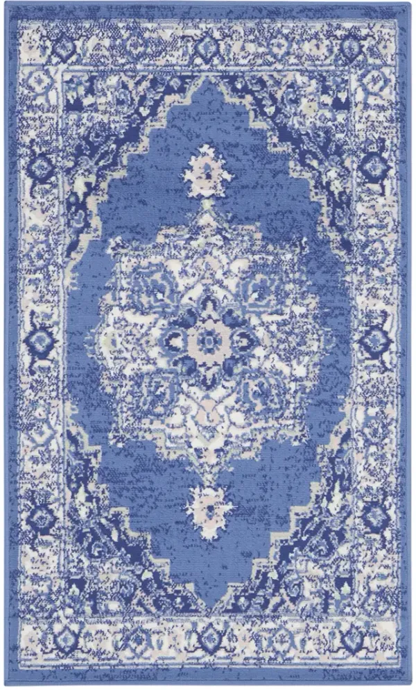 Whimsicle WHS03 Navy 2' x 3' Rug