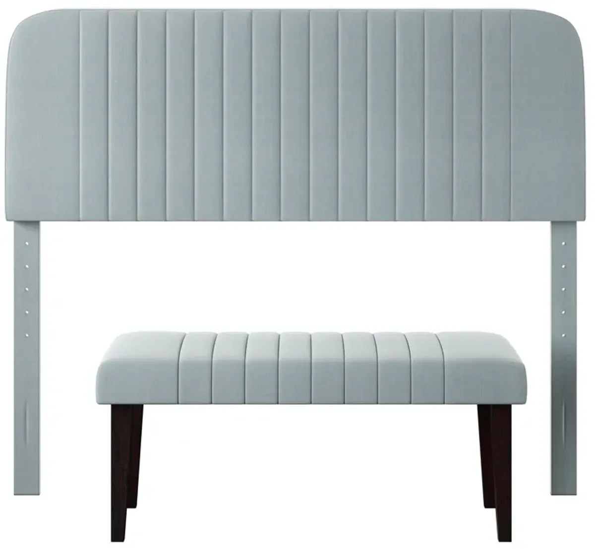 Burbank Queen Headboard & Bench