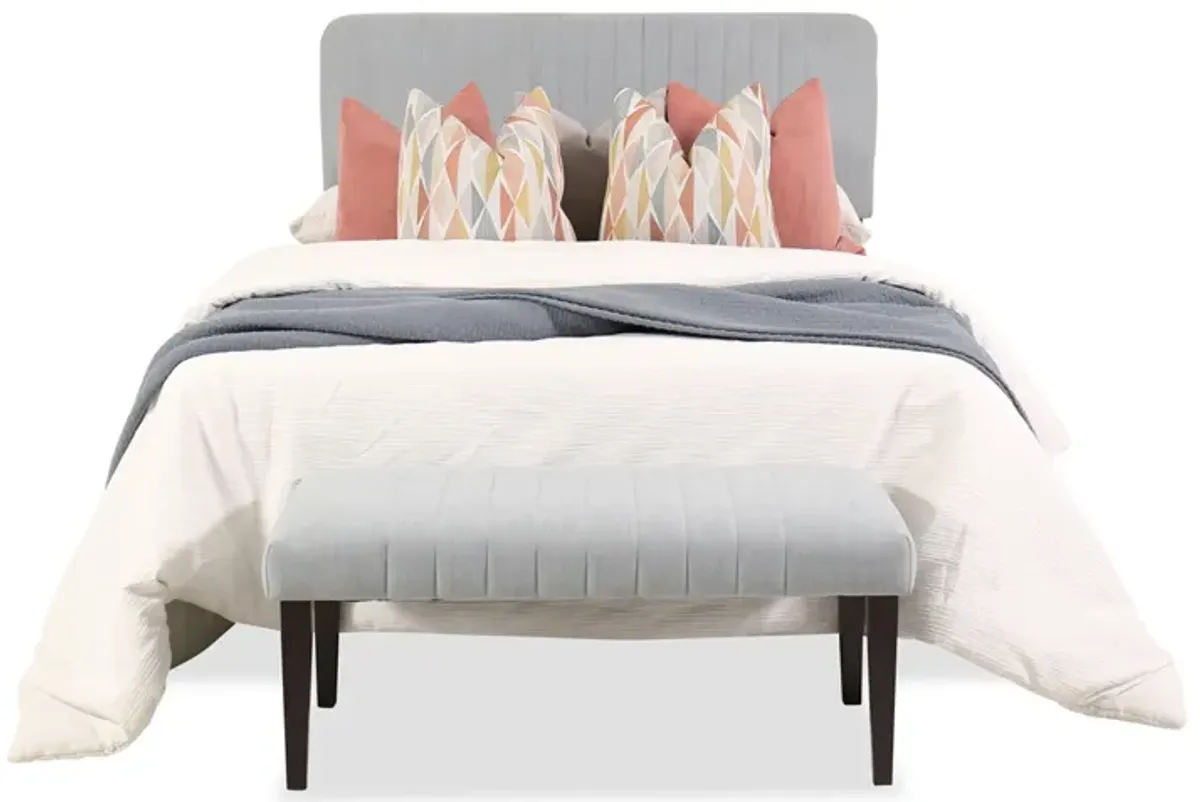 Burbank Queen Headboard & Bench