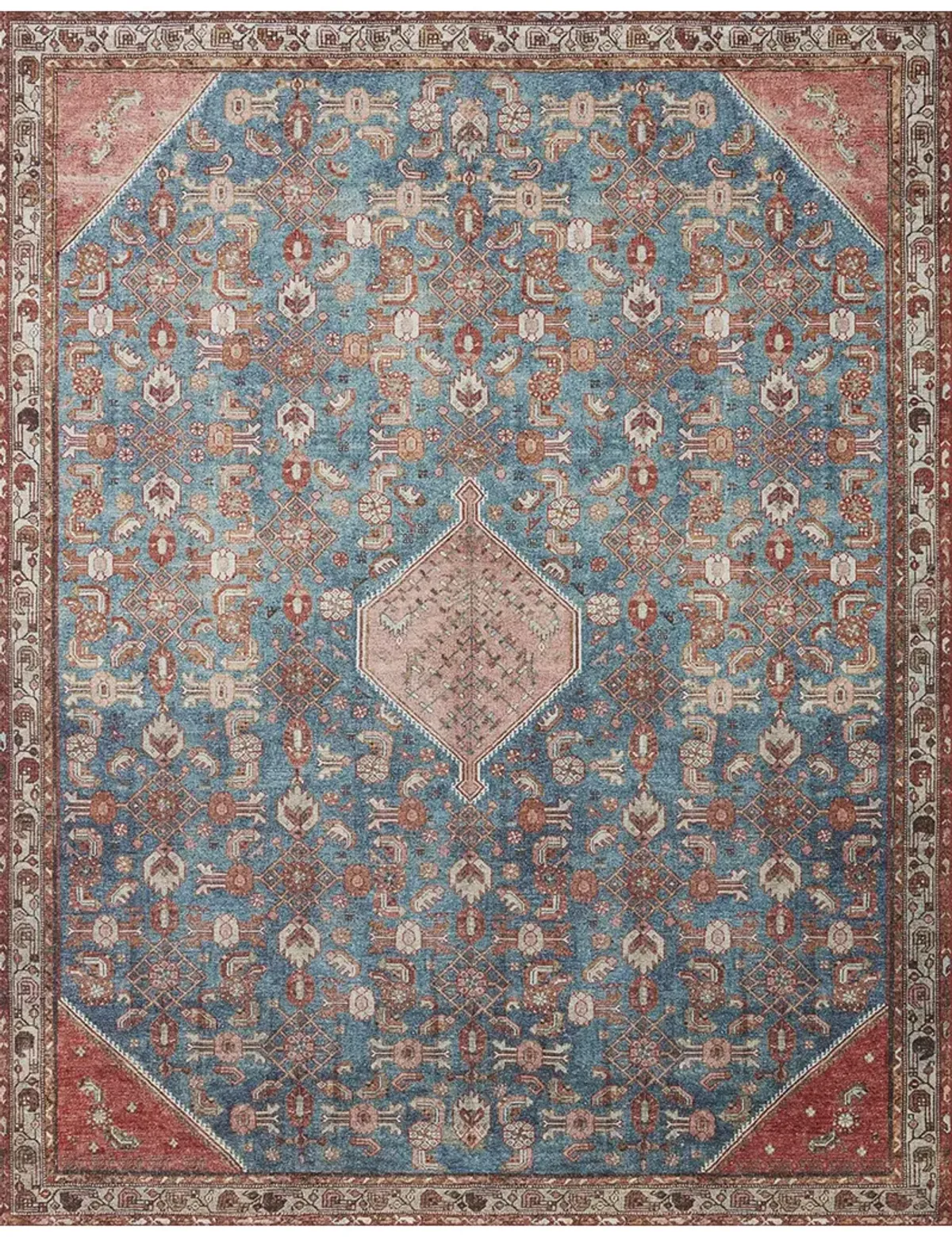 Layla LAY10 2'" x 5'" Rug by Loloi II