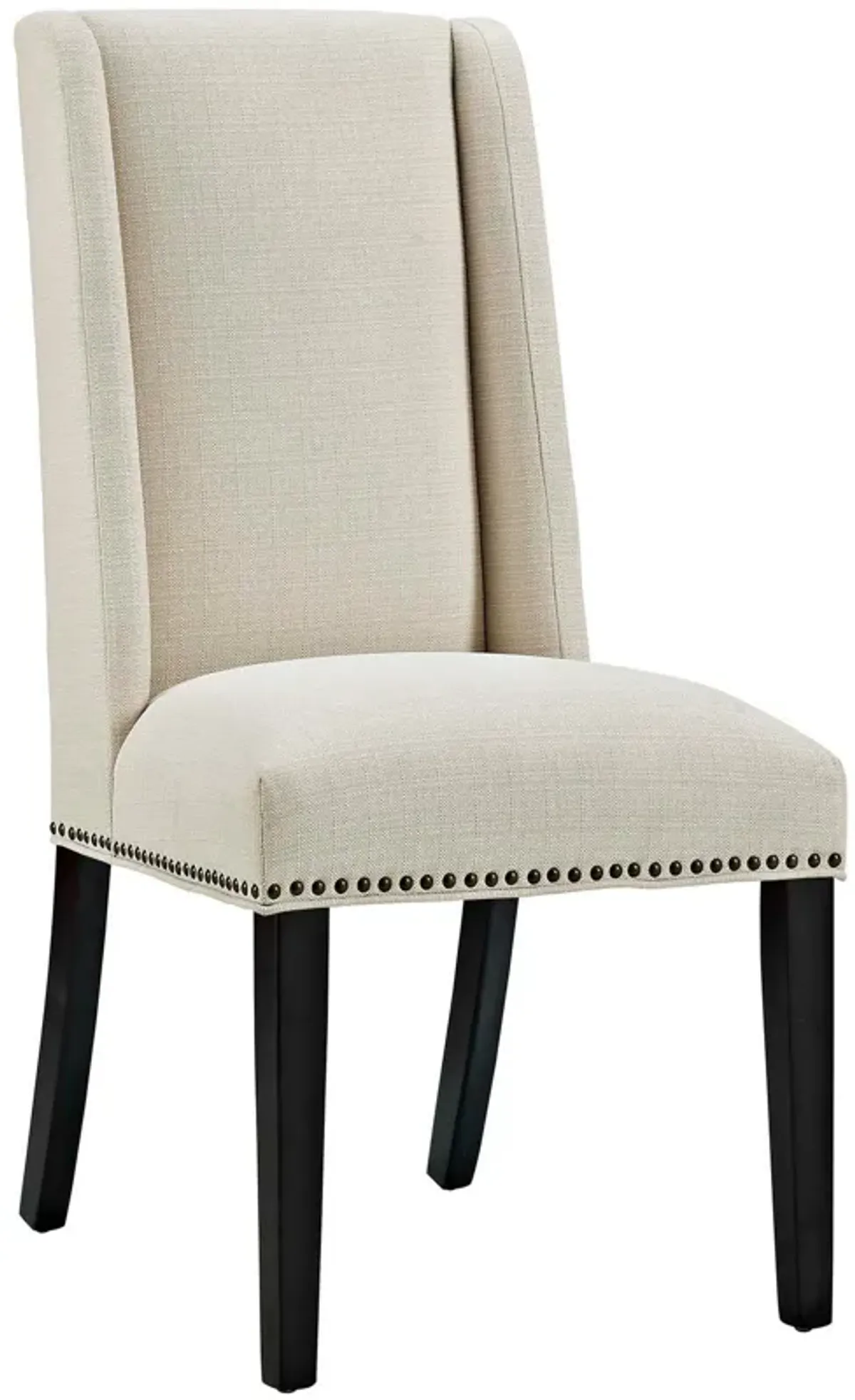 Baron Dining Chair Fabric Set of 2-Benzara