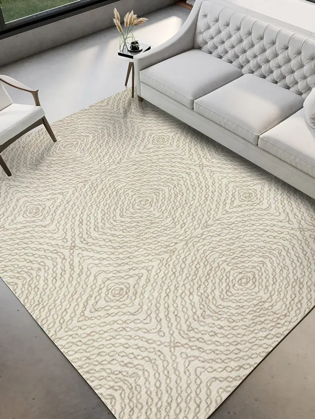 Brisbane BR3 Ivory 3' x 5' Rug