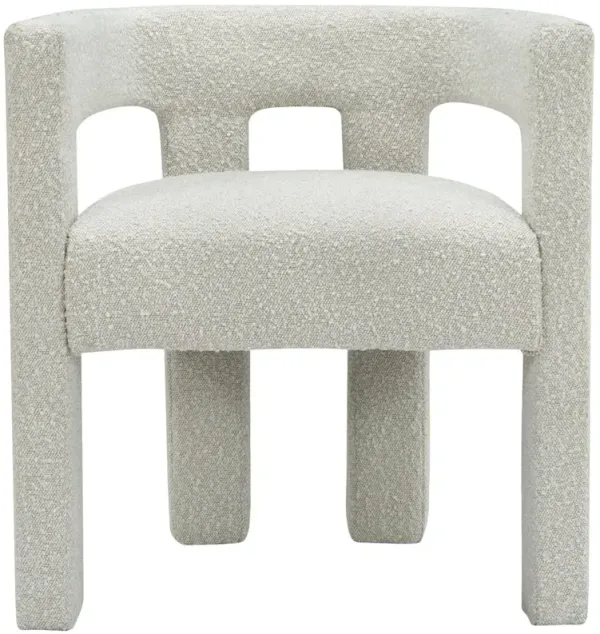 Meridian Furniture Athena Boucle Fabric Accent/Dining Chair