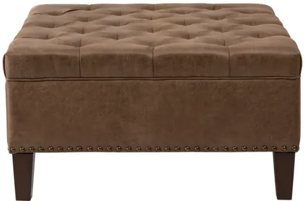 Streamdale Tufted Square Cocktail Ottoman