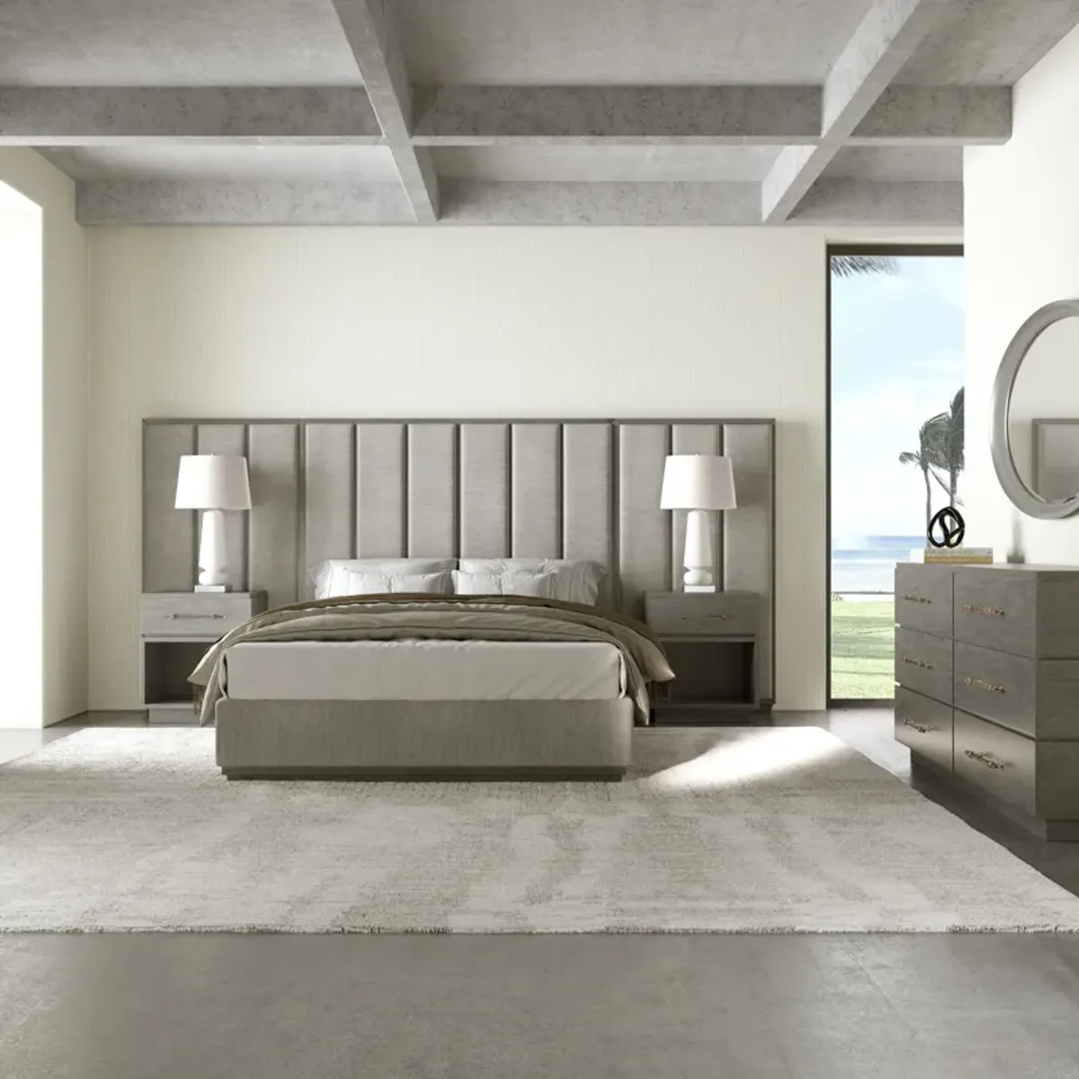 Colonna Wall California King Bed