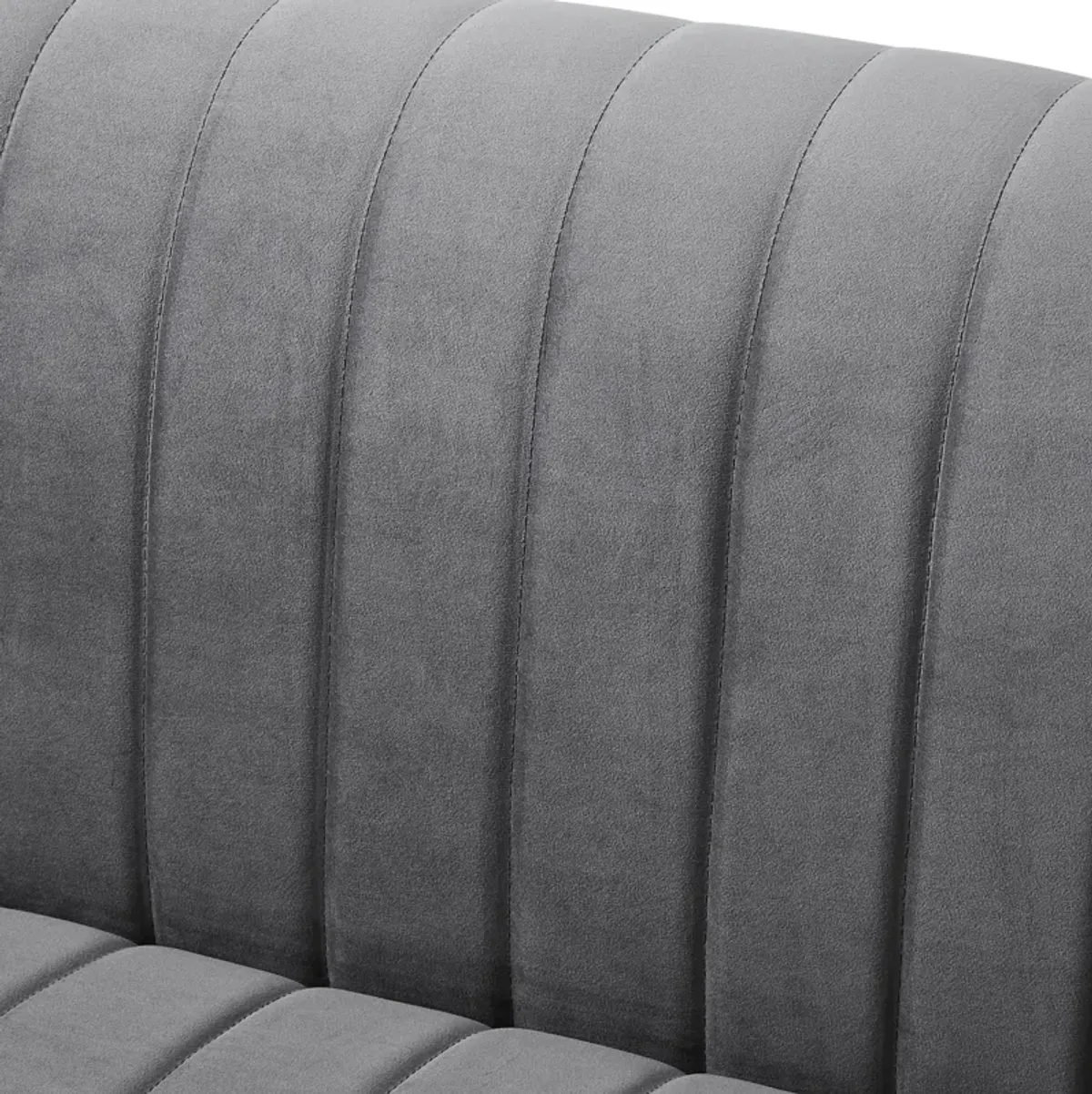 Inspired Home Jay Velvet Loveseat