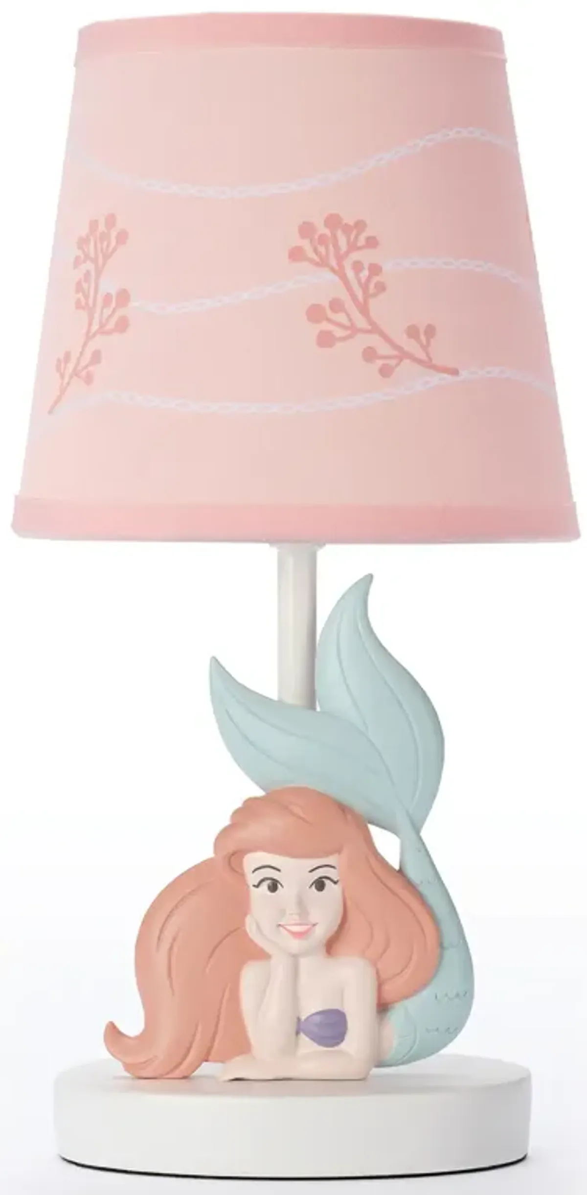 Bedtime Originals Disney Baby The Little Mermaid Ariel Lamp with Shade & Bulb