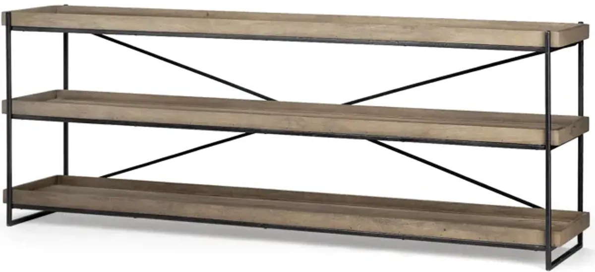 Trey Wood Console Table