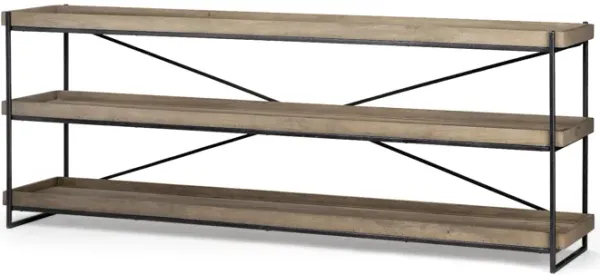 Trey Wood Console Table