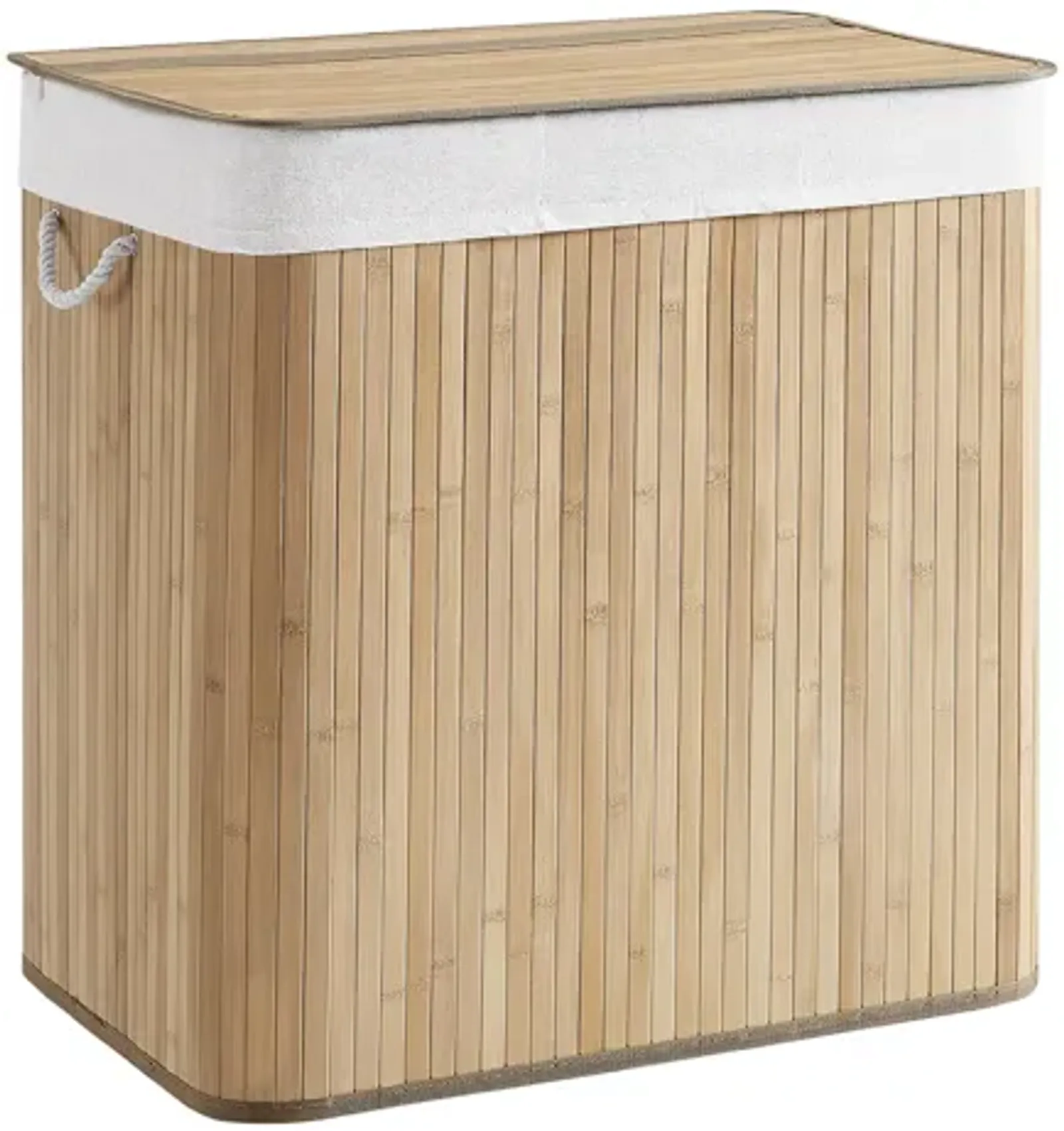 39.6-Gallon Laundry Hamper with Lid Large Capacity