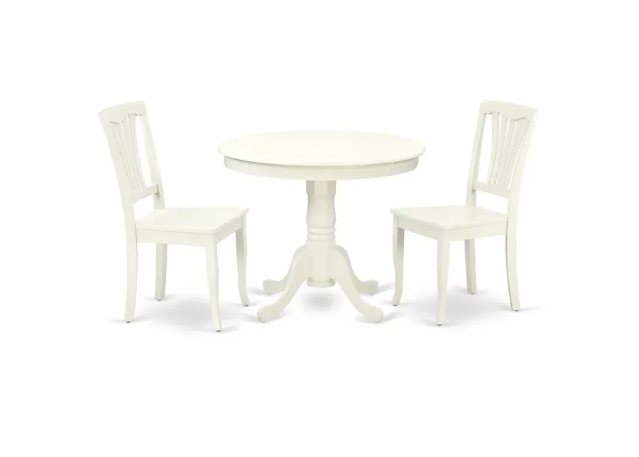 Dining Room Set Linen White