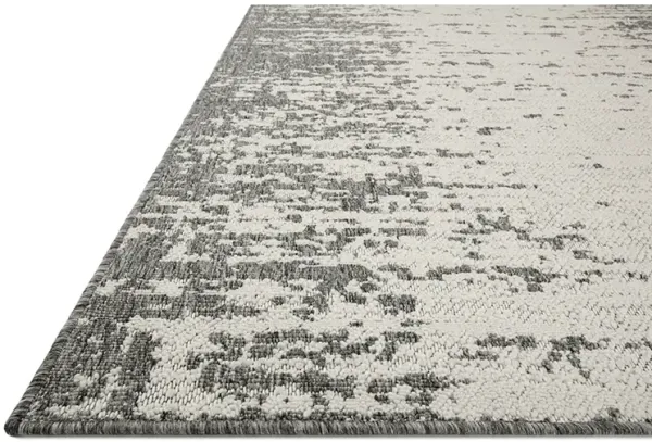 Rainier RAI01 Ivory/Grey 7'10" x 10'10" Rug