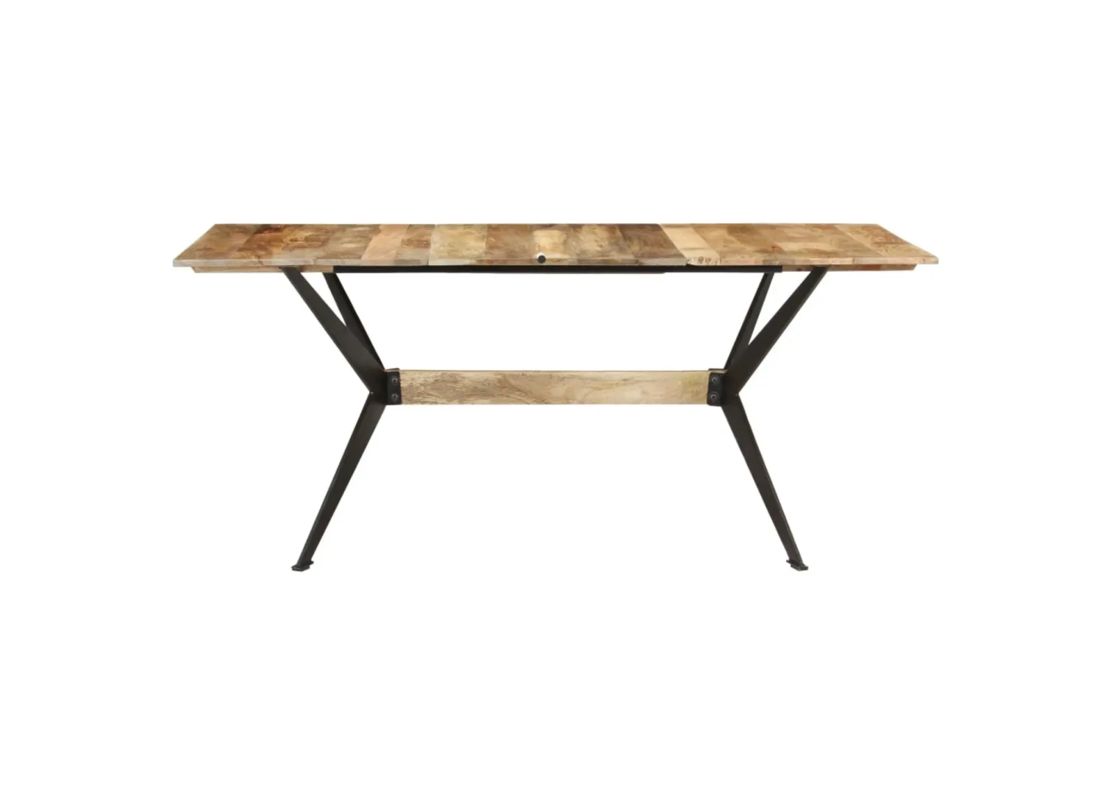 vidaXL Dining Table 70.9"x35.4"x29.9" Solid Mango Wood