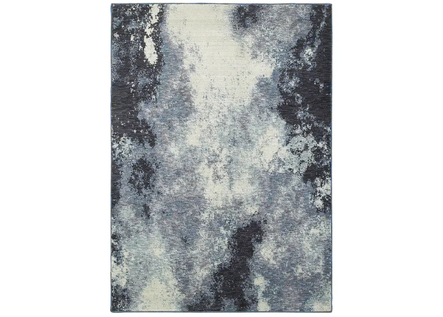 Evolution 7'10" x 10'10" Nvy Rug