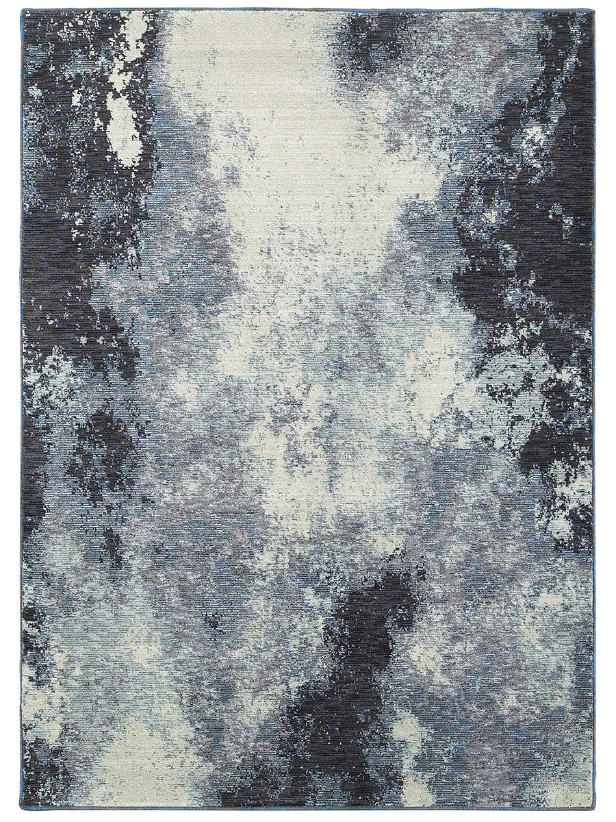 Evolution 7'10" x 10'10" Nvy Rug