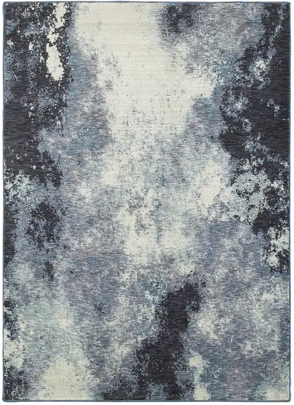 Evolution 7'10" x 10'10" Nvy Rug