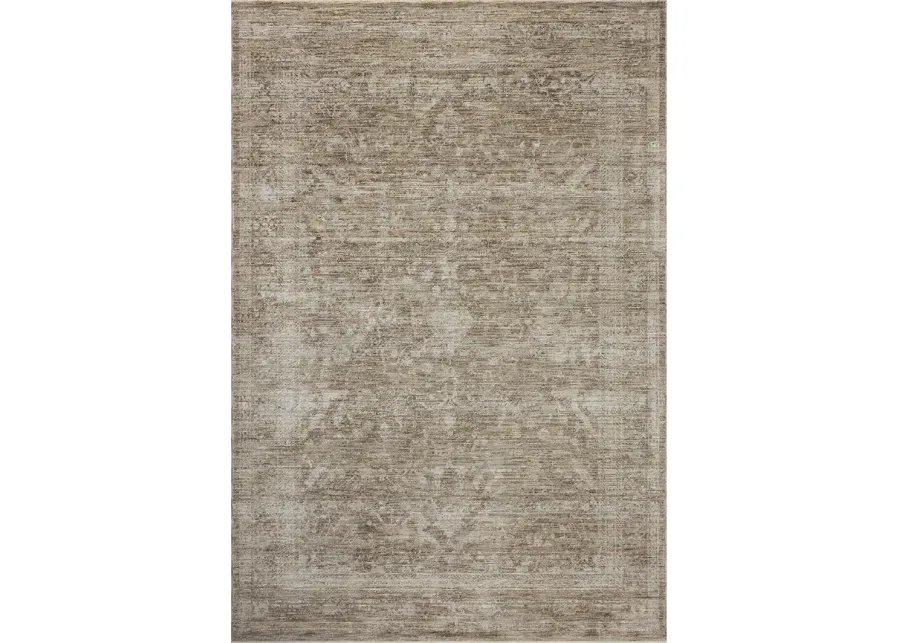 II Tabitha Taupe/Pebble 9'6" x 13' Area Rug by Loloi II