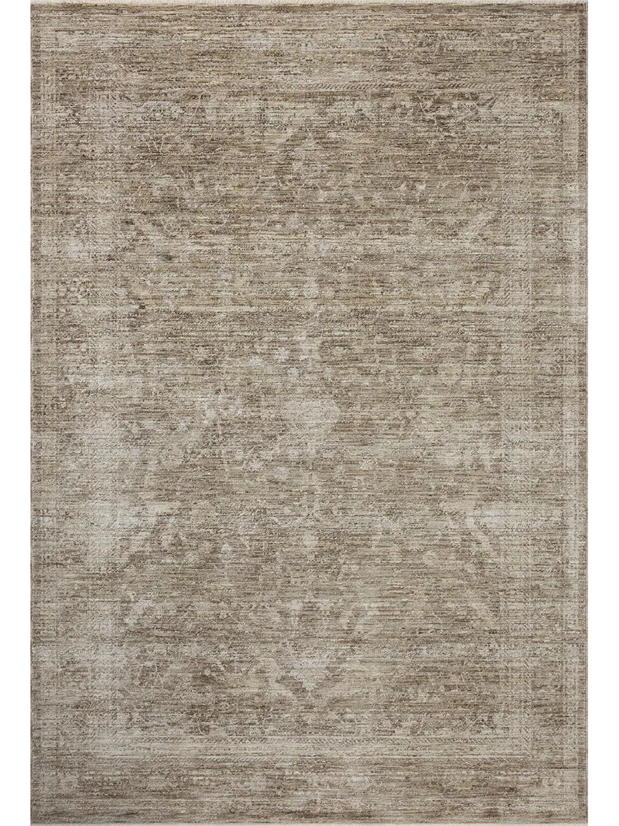 II Tabitha Taupe/Pebble 9'6" x 13' Area Rug by Loloi II