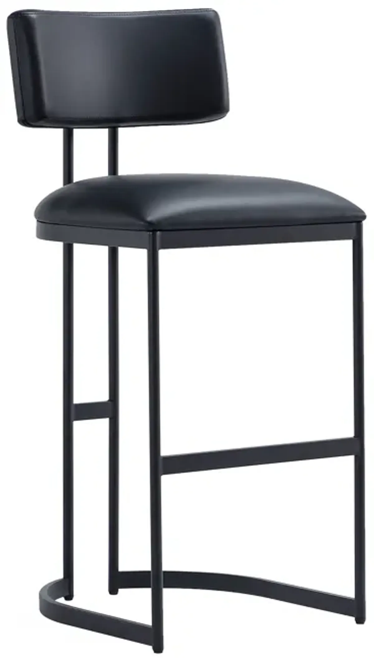 Juno Metal Barstool in Black