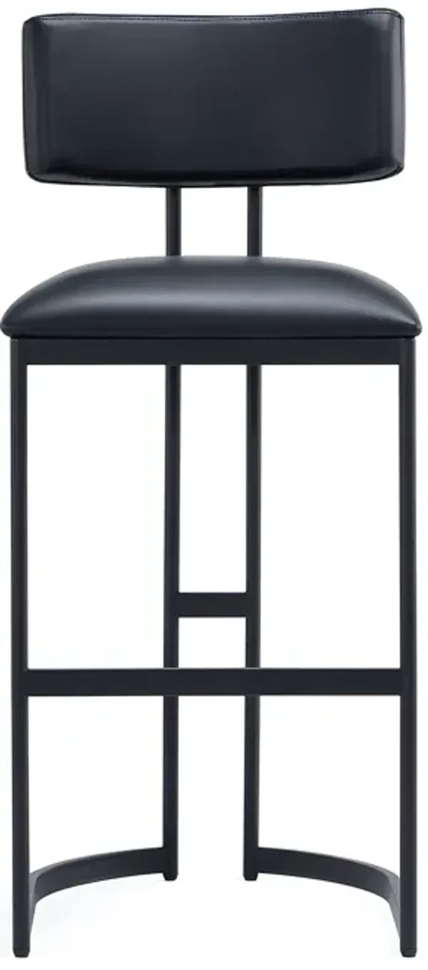 Juno Metal Barstool in Black