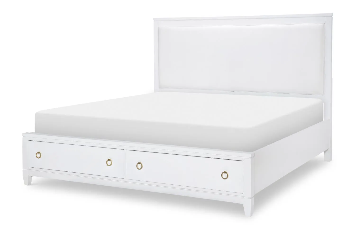 Summerland Upholstered King Bed w/ Storage