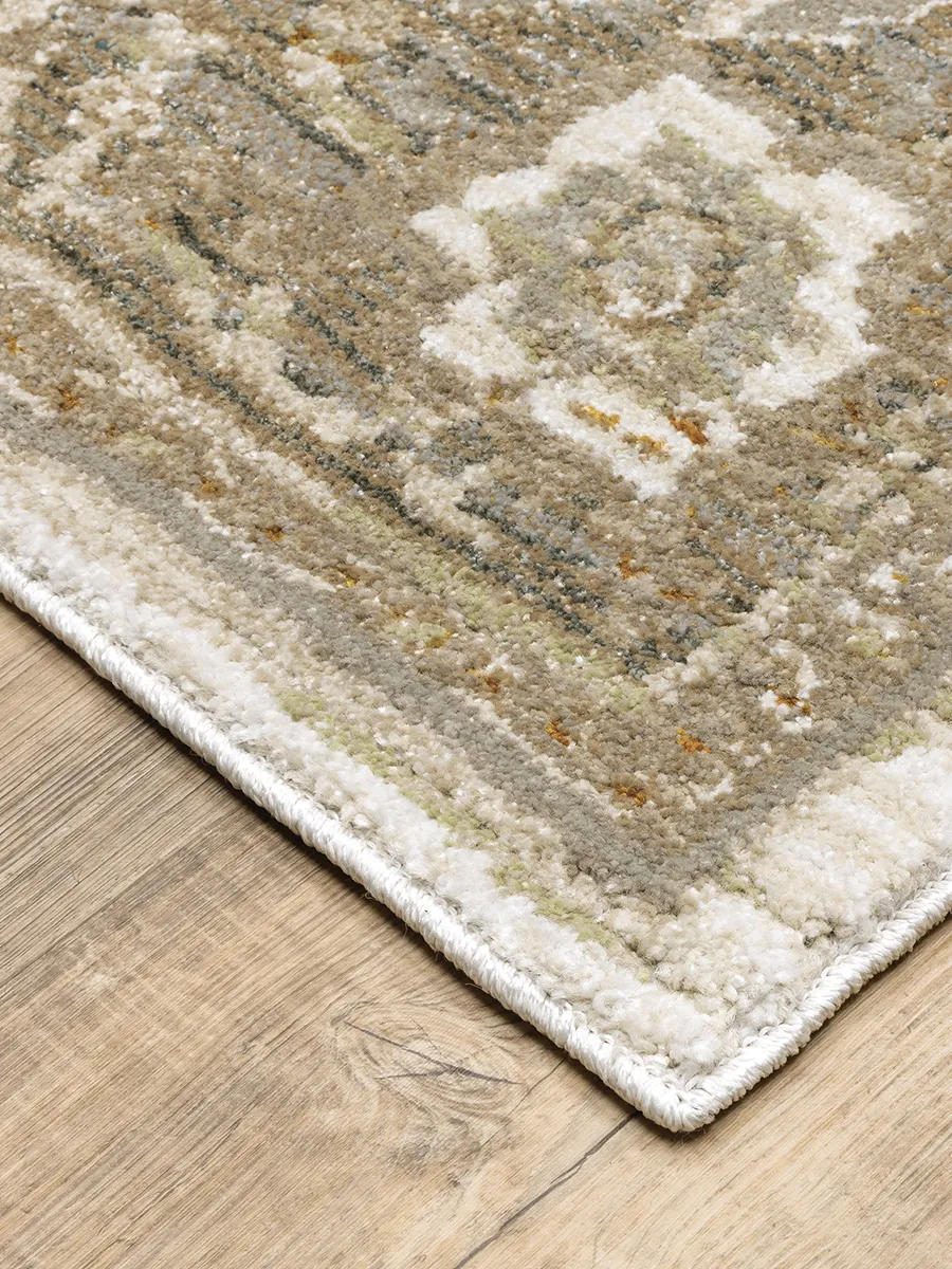 Andorra 2'3" x 8' Beige Rug