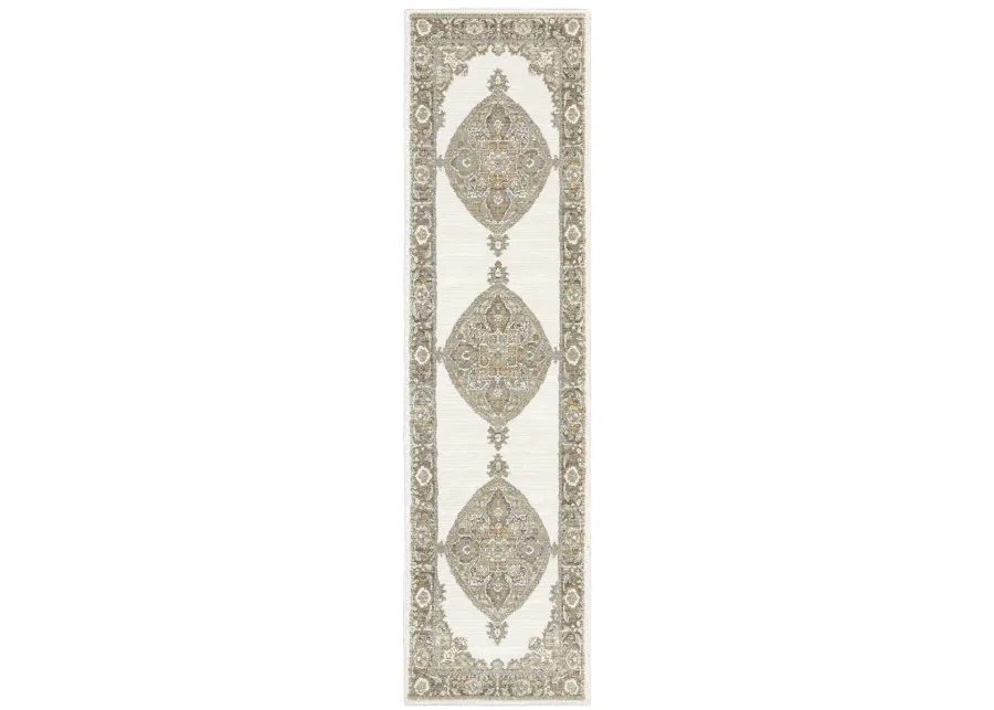 Andorra 2'3" x 8' Beige Rug