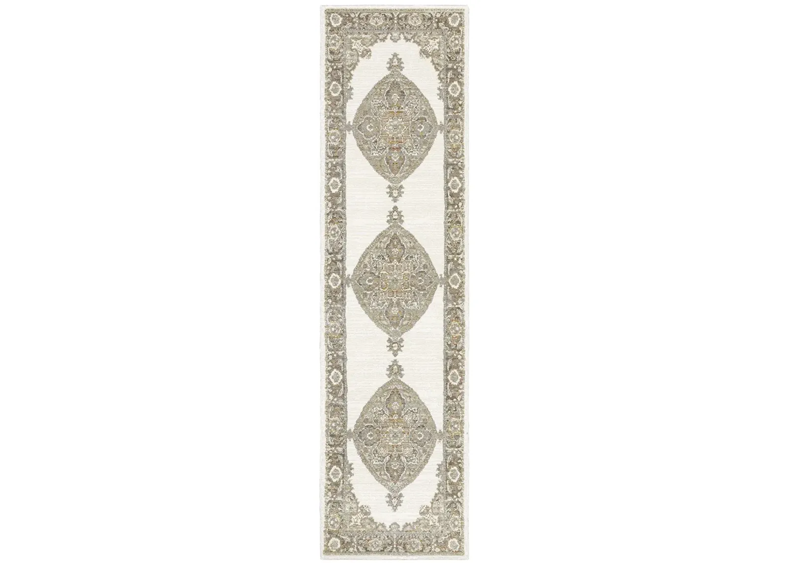 Andorra 2'3" x 8' Beige Rug