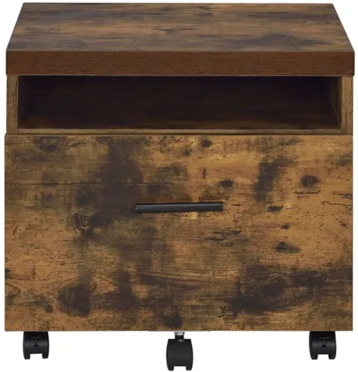 ACME Bob File Cabinet, Weathered Oak