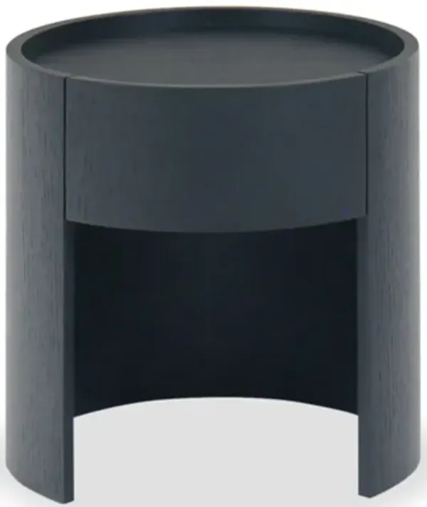 Nomad One-Drawer Nightstand in Black