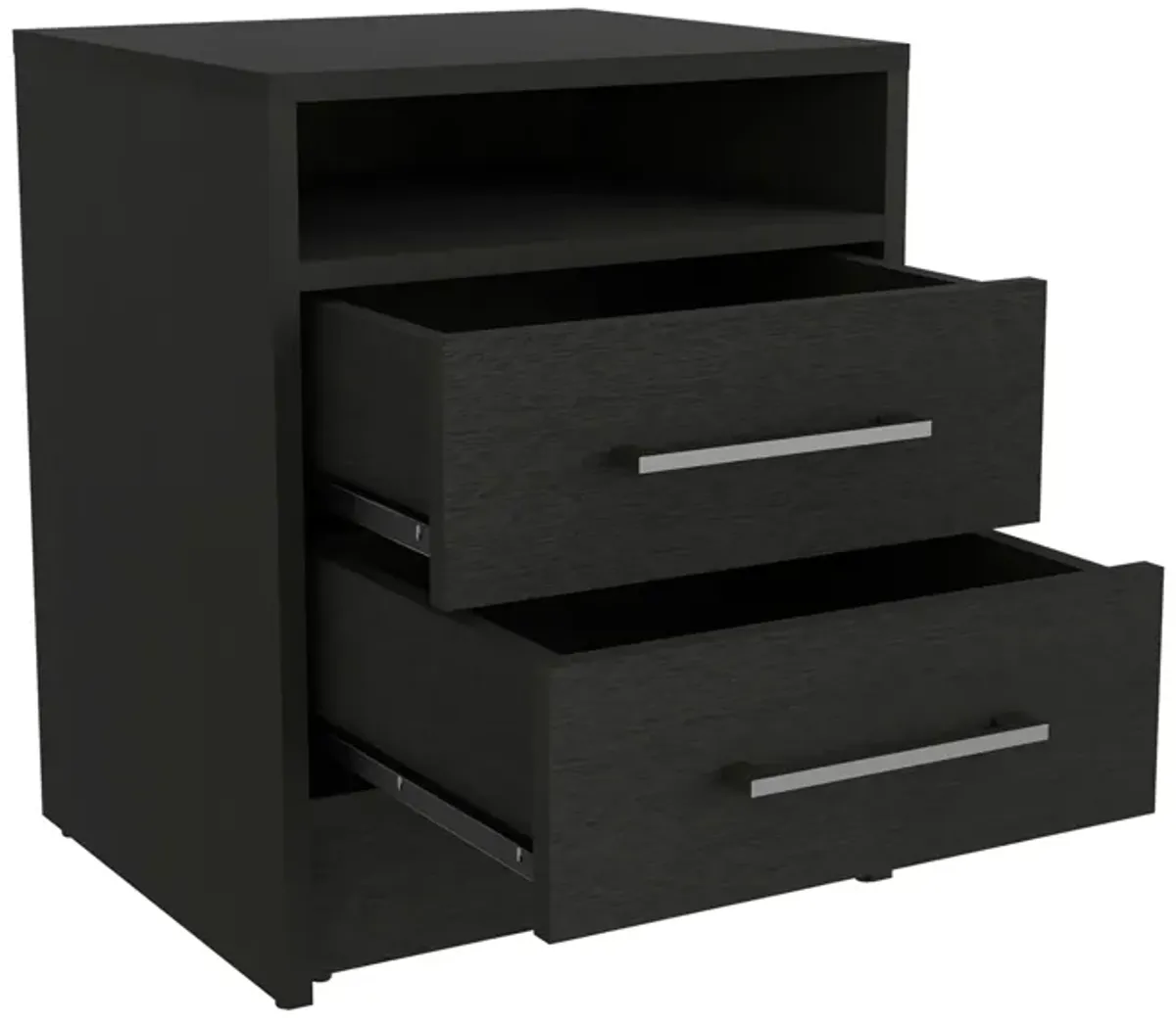 Nightstand Chase, Bedroom, Black