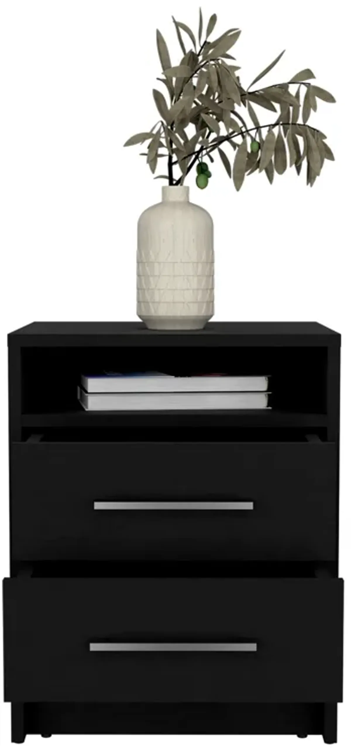 Nightstand Chase, Bedroom, Black