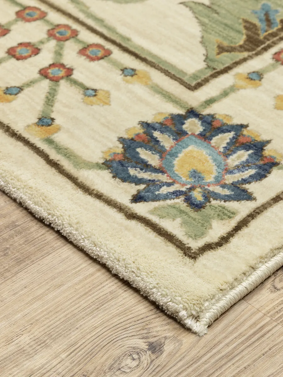 Francesca 3'3" x 5' Ivory Rug