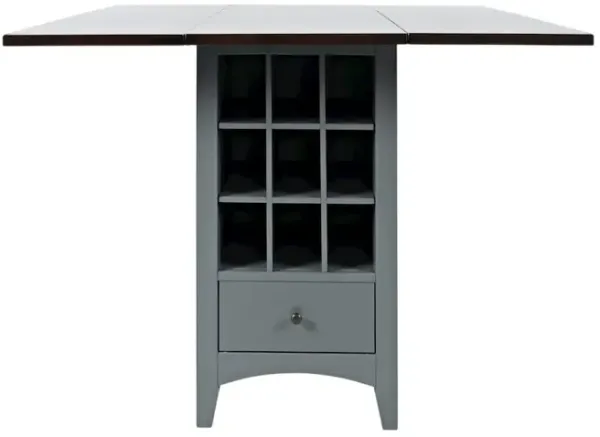 Jofran Storage Counter Drop Leaf Dining Table
