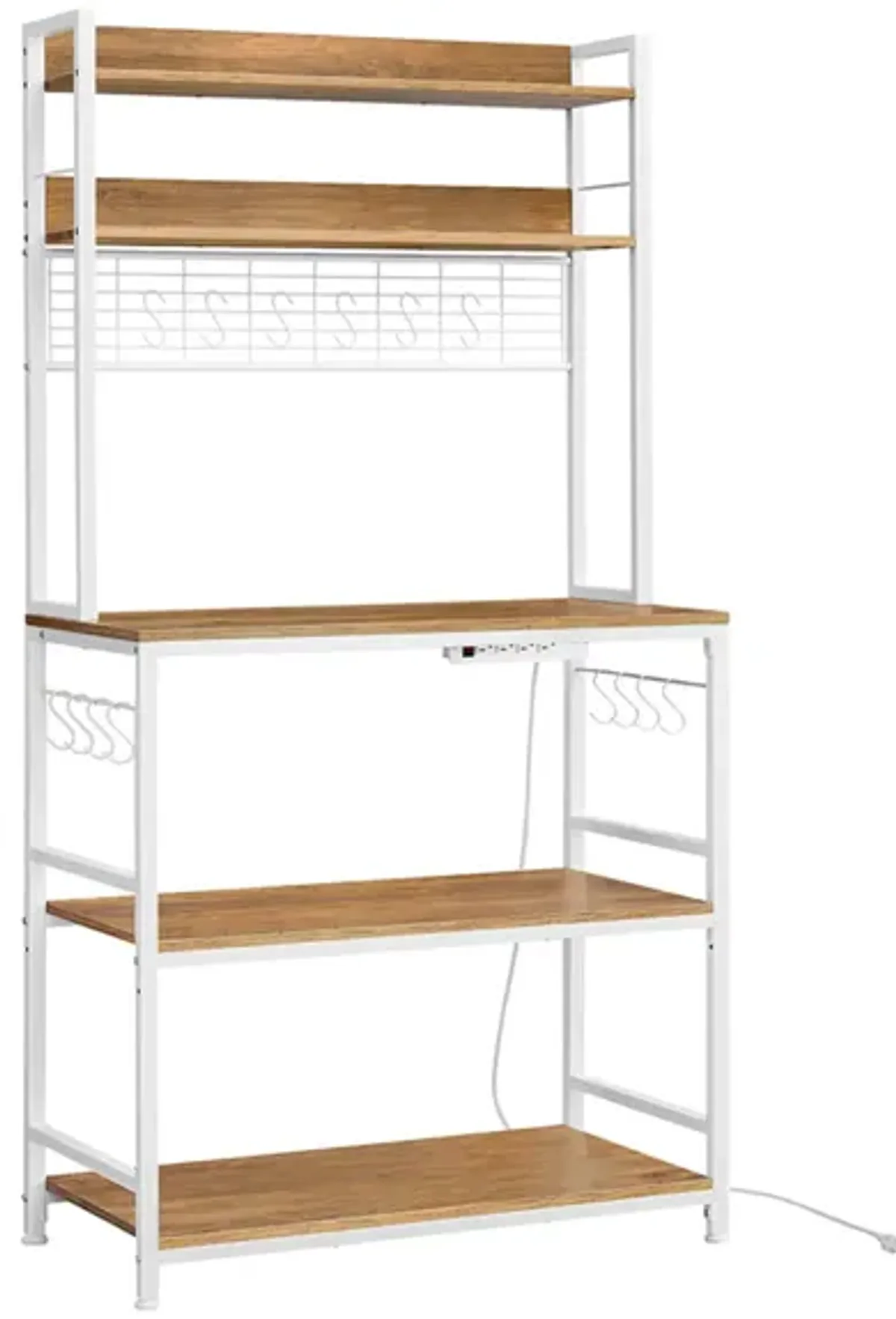 Bakers Rack with Power Outlet