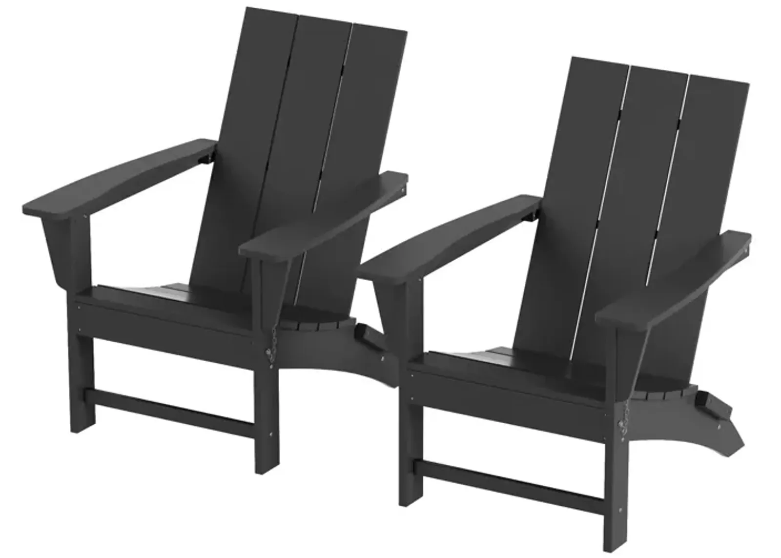 WestinTrends Modern Folding Adirondack Chair (Set of 2)